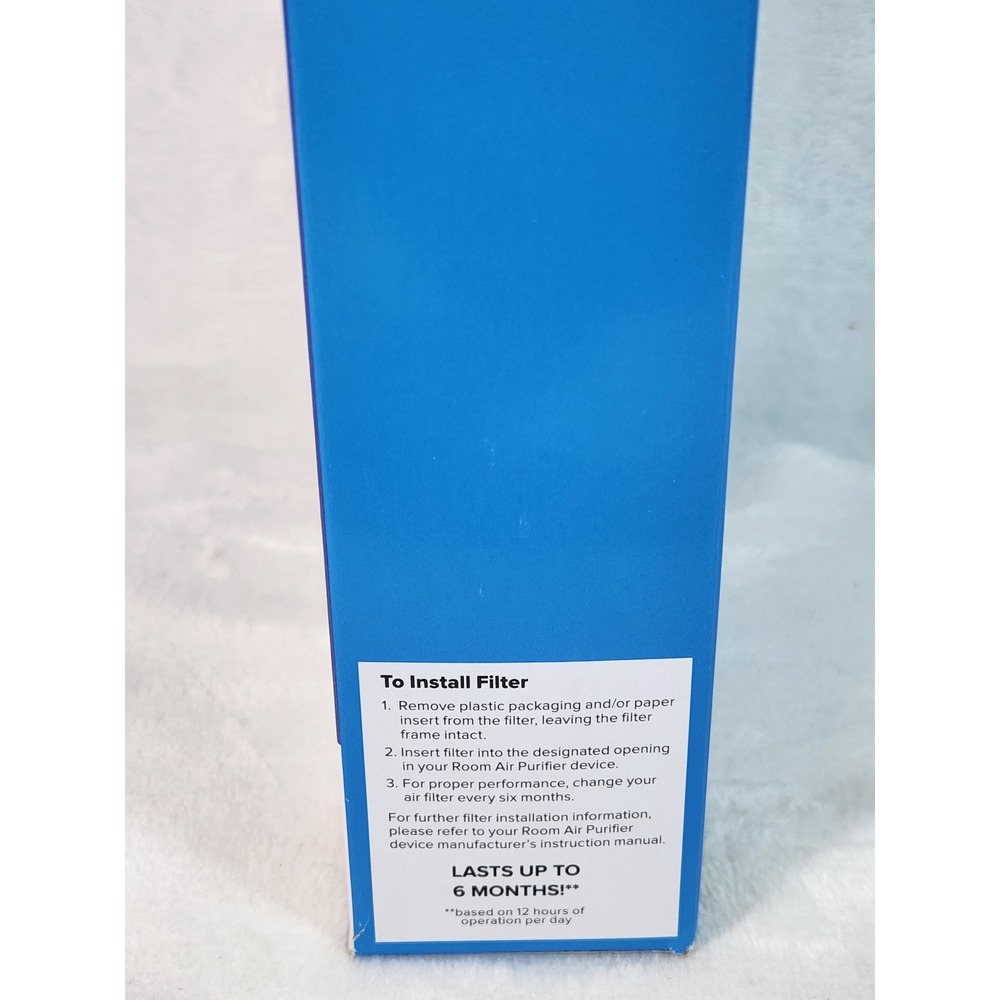 Filtrete F1 True HEPA Room Air Purifier Filter Premium Allergen Bacteria Virus - Picture 3 of 6